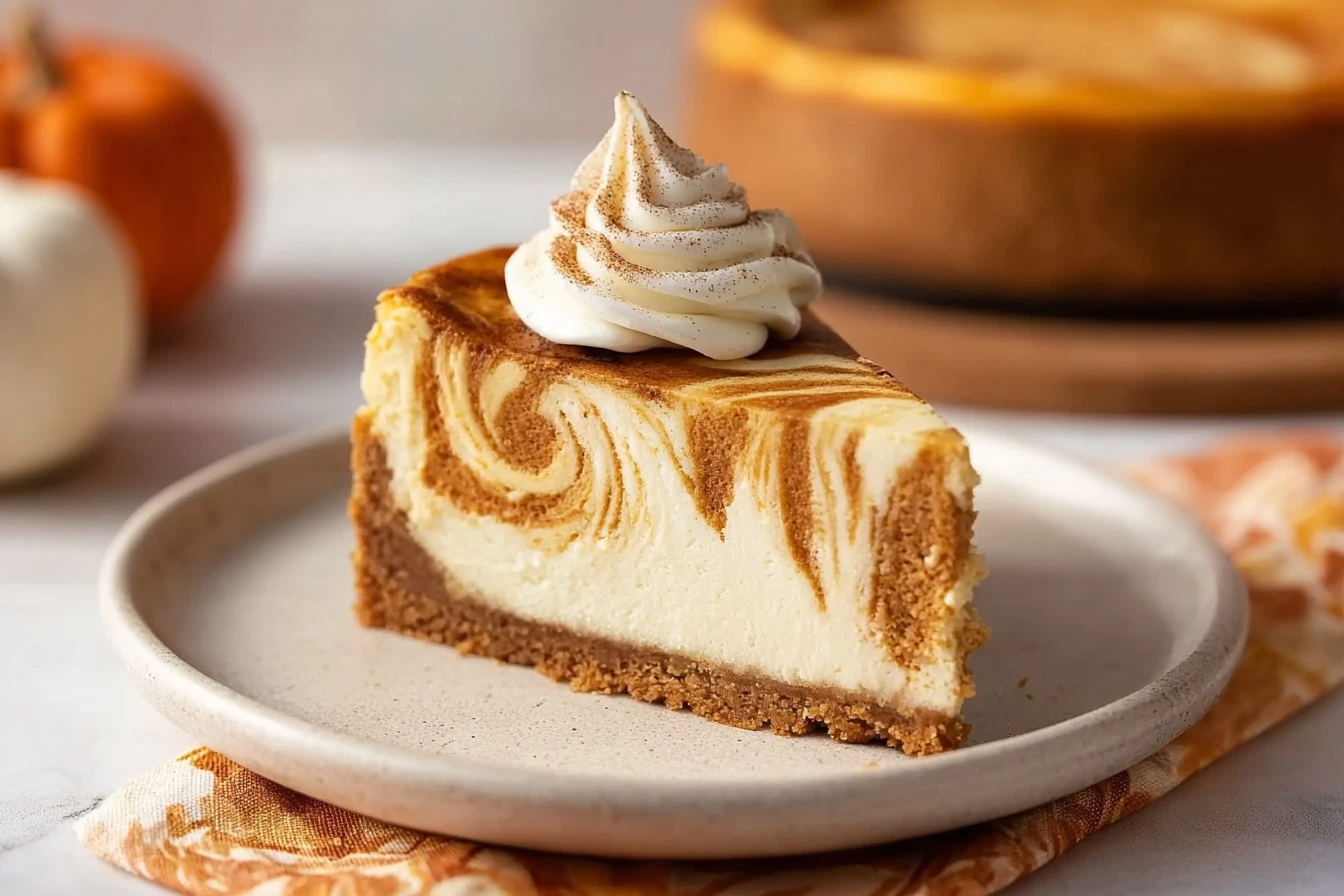 Pumpkin Swirl Cheesecake Recipe Easy Pumpkin Swirl Cheesecake Gluten Free Pumpkin Swirl Cheesecake Vegan Pumpkin Swirl Che...