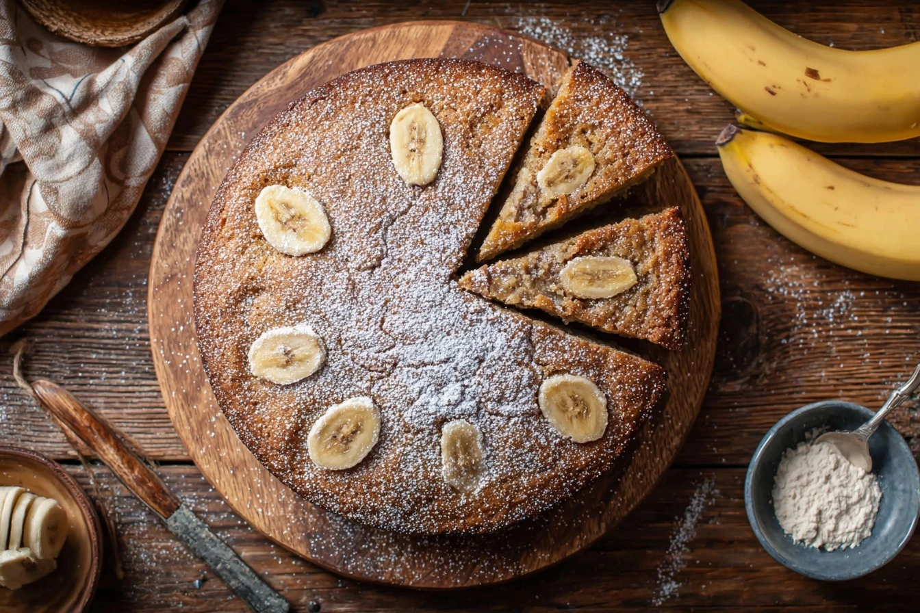 Quick Banana Cake Recipe 30 Minutes Easy 30-minute Banana Cake Fast Banana Cake Baking Tips How To Make A Quick Banana Cak...