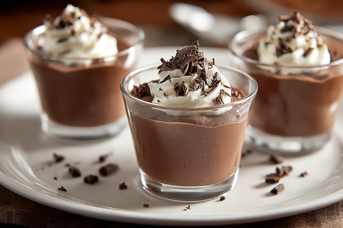 Effortless Indulgence: 15-Min Chocolate Mousse Cups