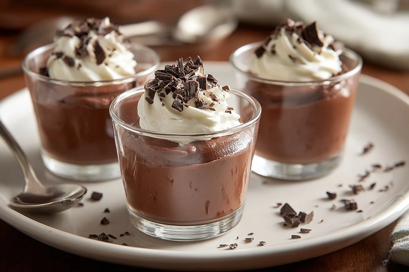 Quick Chocolate Mousse Recipe Easy 15 Minute Chocolate Mousse No-bake Chocolate Mousse Cups Simple Chocolate Mousse Cup Re...