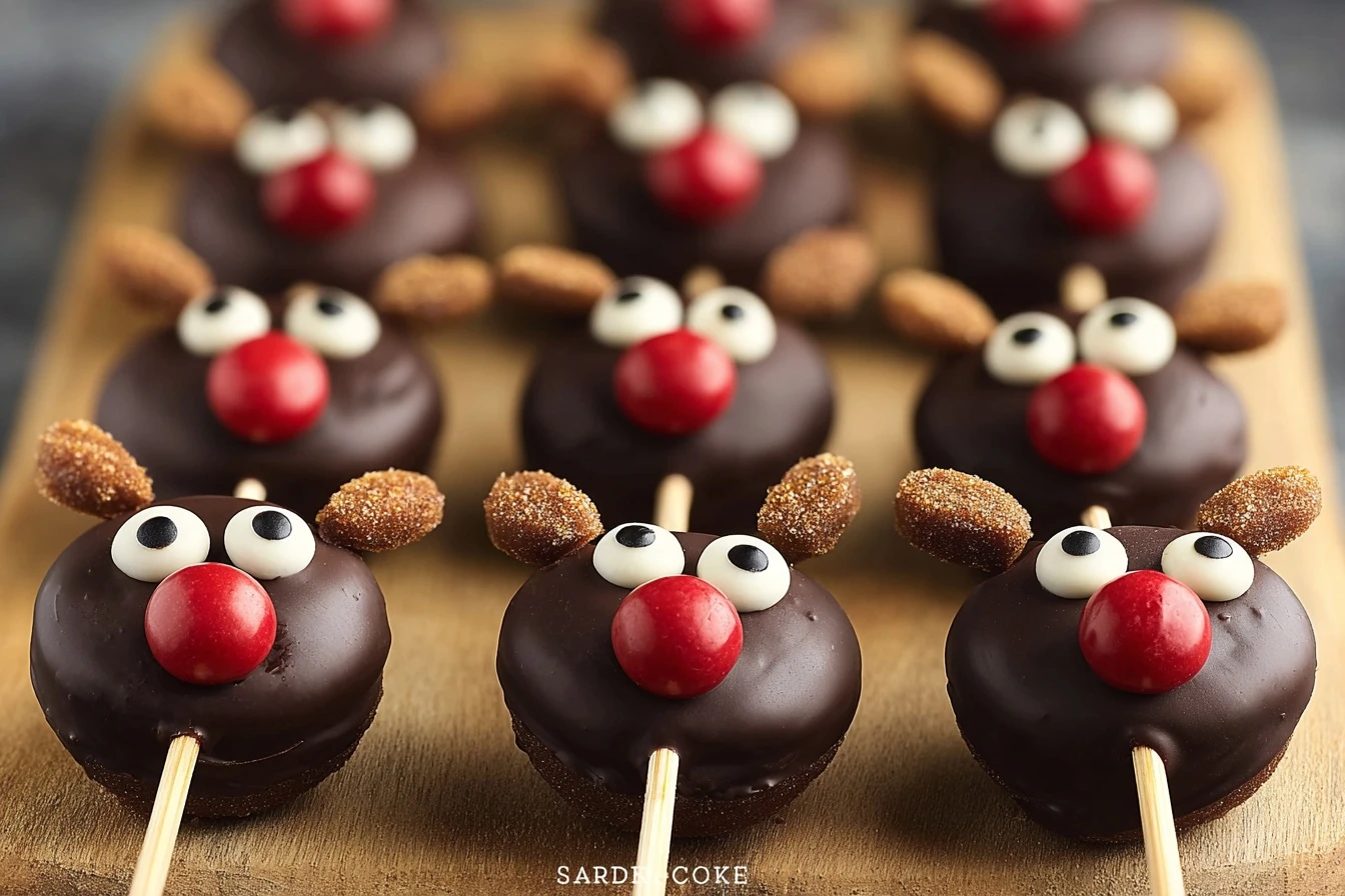 Reindeer Donut Kabobs Recipe Easy Reindeer Donut Kabobs How To Make Reindeer Donut Kabobs DIY Reindeer Donut Kabobs Reinde...