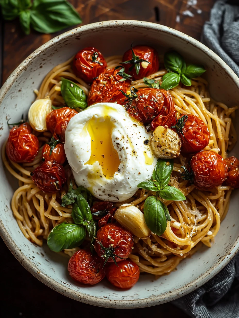 Roasted Tomato Ricotta Pasta Recipe Easy Garlic Ricotta Pasta Dish Best Roasted Tomato Pasta Ideas Homemade Garlic Ricotta...