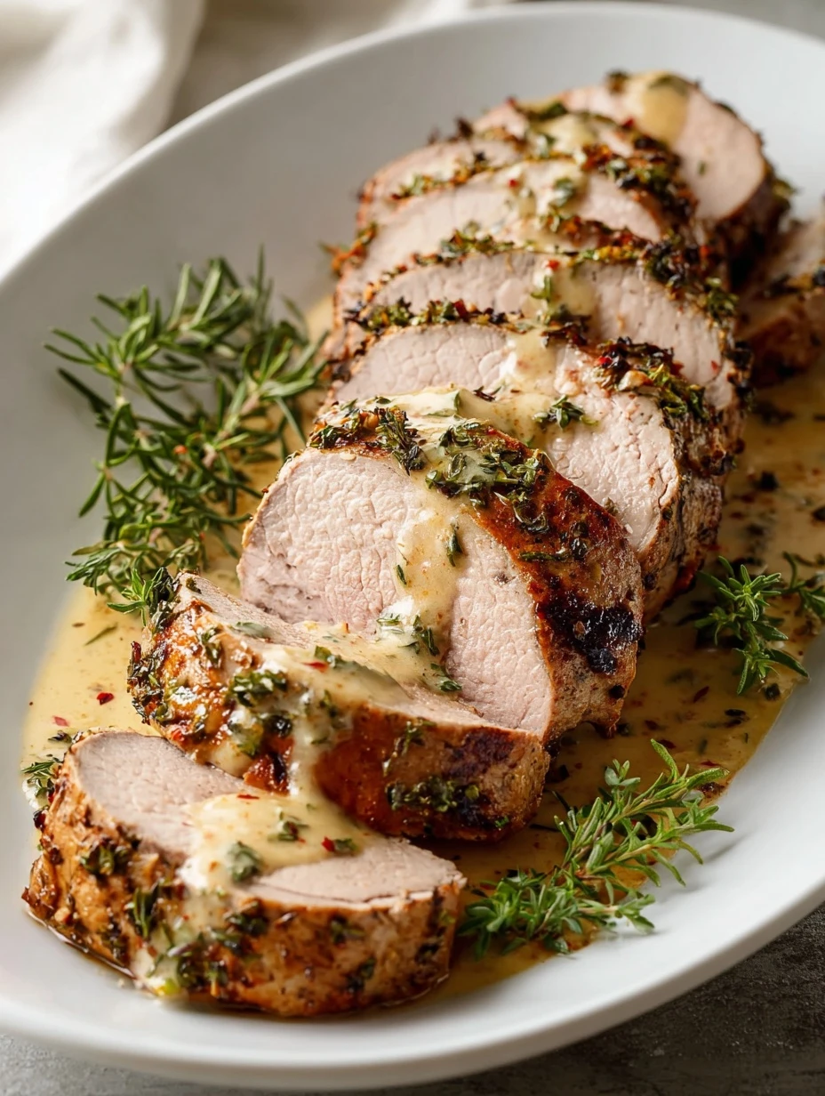 Slow Cooker Beef Tenderloin Recipe Juicy Beef Tenderloin Slow Cooker Creamy Dijon Herb Sauce Recipe Best Beef Tenderloin C...