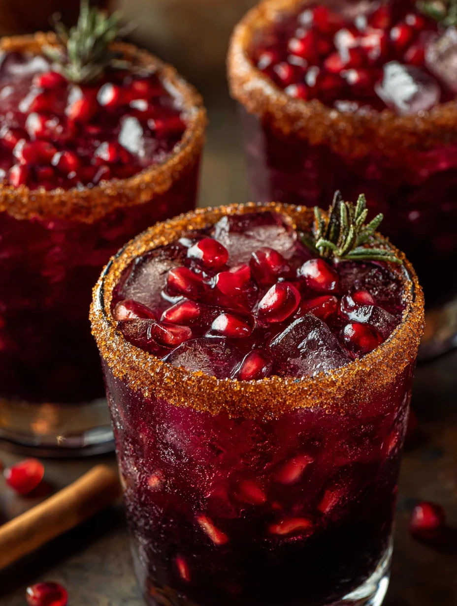 Spiced Christmas Margarita Mocktail Recipe Holiday Margarita Mocktail Ideas Festive Non-alcoholic Margarita Recipe Cozy Ch...