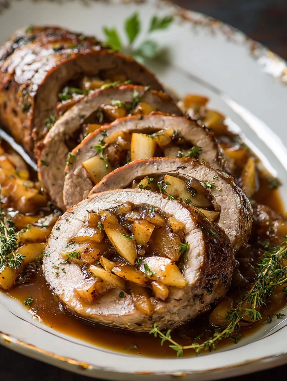 30-Min Recipe: Stuffed Beef Tenderloin with Gravy