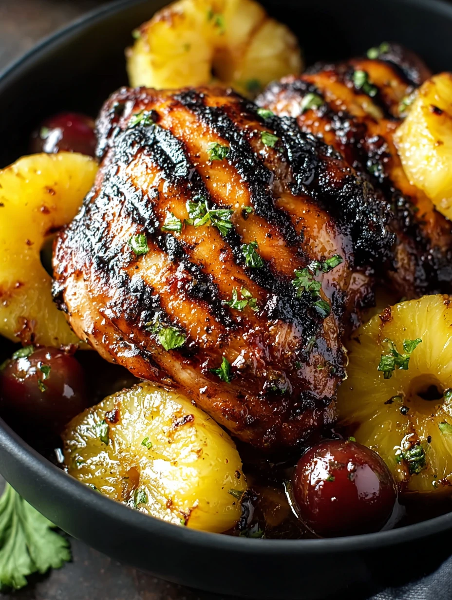 Zesty Grilled Pineapple Chicken Recipe Easy Grilled Pineapple Chicken Summer Best Grilled Pineapple Chicken Ideas Summer B...