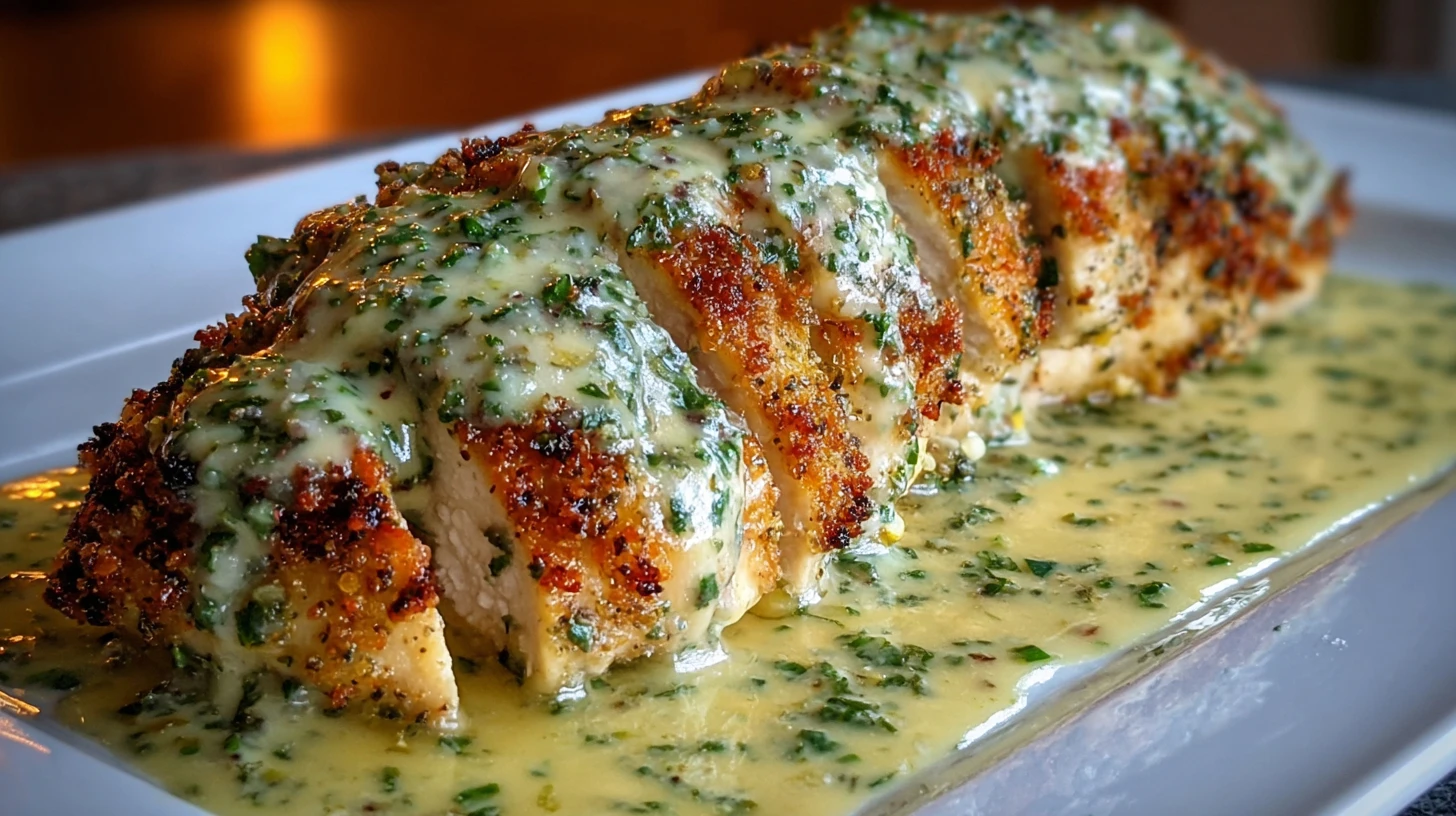 Baked Caesar Chicken Parmesan Recipe Creamy Parmesan Caesar Sauce Easy Caesar Chicken Bake With Creamy Sauce Low Carb Bake...