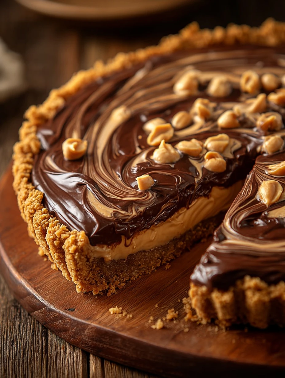 Best Chocolate Peanut Butter Pie Recipe Homemade Chocolate Peanut Butter Pie No Bake Chocolate Peanut Butter Pie Gluten Fr...