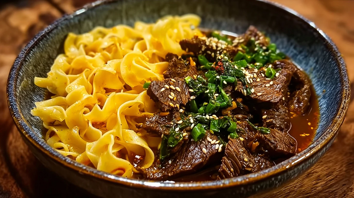 Best Korean Beef Noodles Recipe How To Make Korean Beef Noodles At Home Korean Beef Noodle Soup Near Me Korean Beef Noodle...