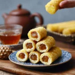 Master Black Glutinous Rice Cake with Cheese Filling in 10 Easy Steps