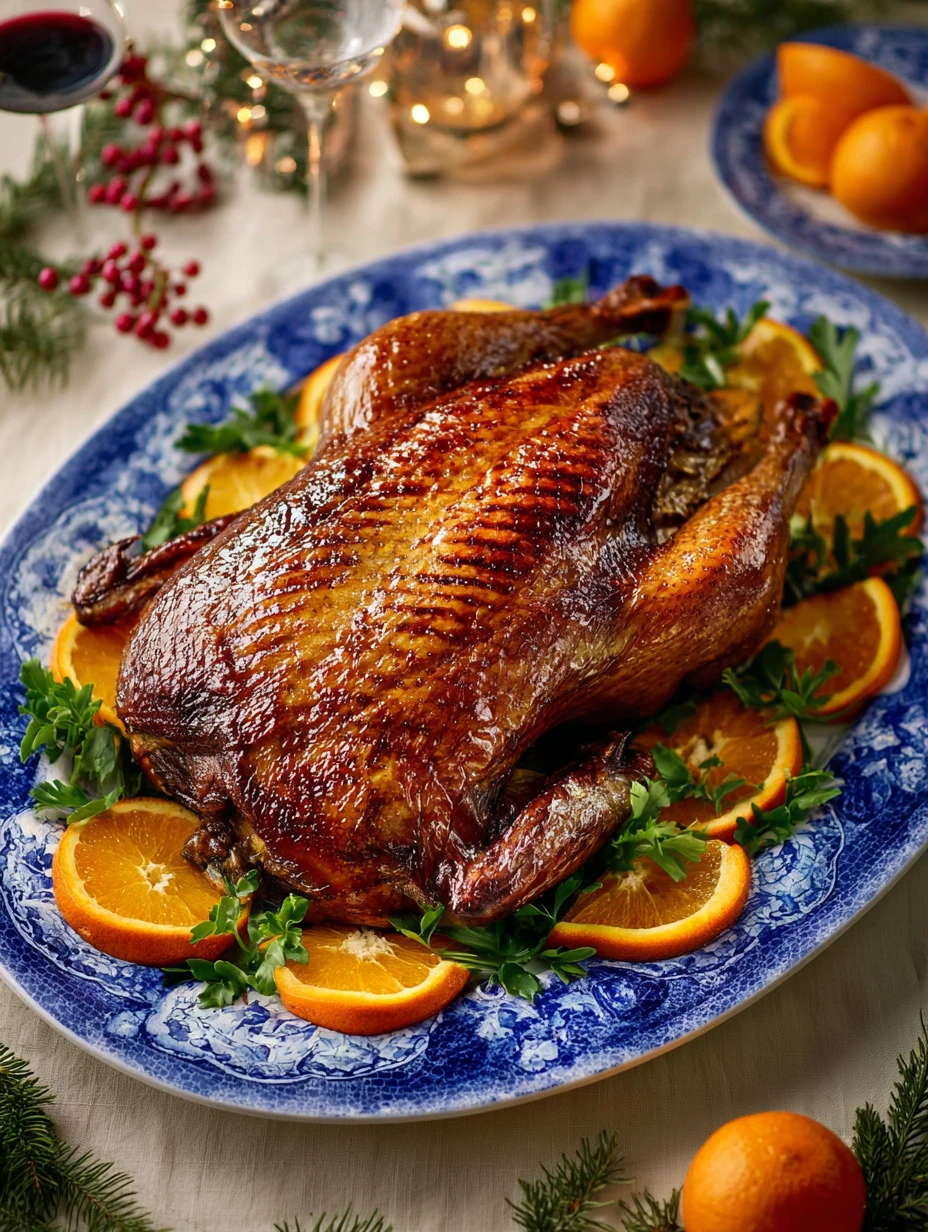 Best Roasted Duck A L’orange Recipe How To Make Duck A L’orange For Christmas Easy Duck A L’orange Preparation Tips ...