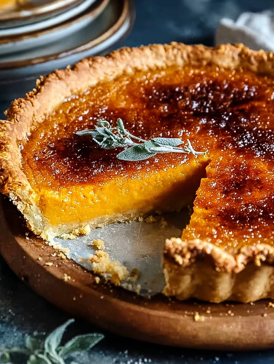 Bourbon Maple Pumpkin Pie with Brûléed Topping: An Amazing Ultimate Recipe