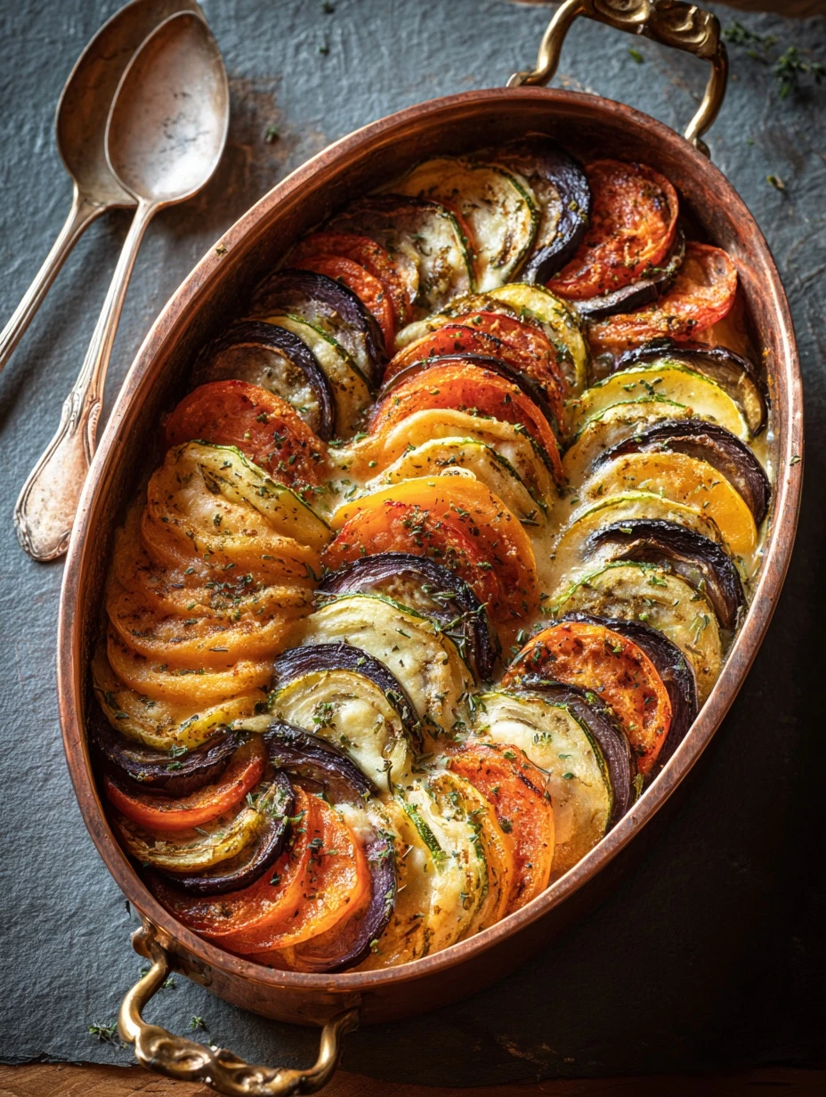 Cheesy Root Vegetable Gratin Recipe Best Cheese For Vegetable Gratin Root Vegetable Gratin With Crispy Topping Easy Root V...