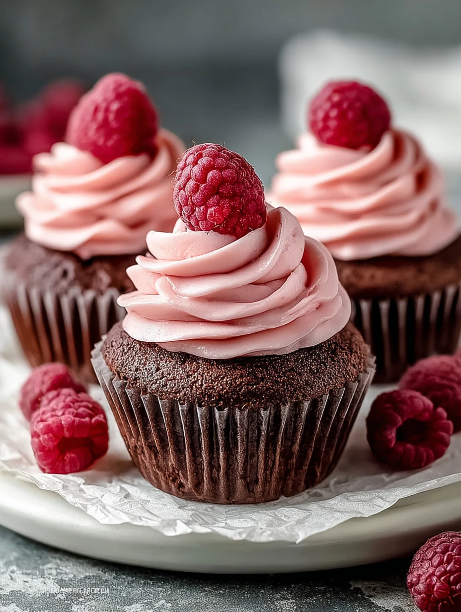20-Min Recipe: Decadent Chocolate Raspberry Cupcakes