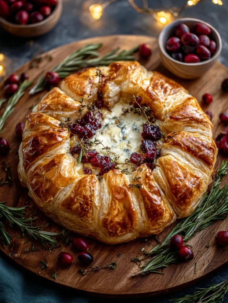 Cranberry Brie Puff Pastry Recipe Easy Cranberry Brie Puff Pastry Festive Cranberry Brie Appetizer Make Cranberry Brie Puf...