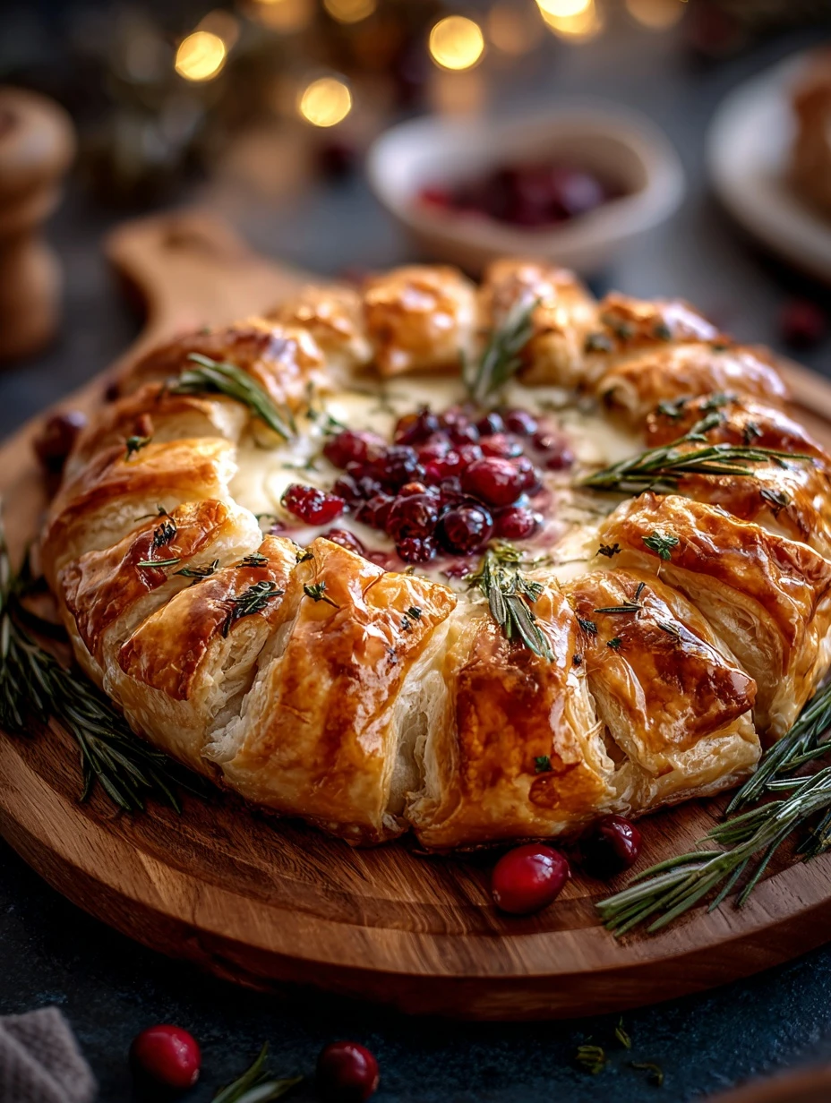 Cranberry Brie Puff Pastry Recipe Easy Cranberry Brie Puff Pastry Festive Cranberry Brie Appetizer Make Cranberry Brie Puf...