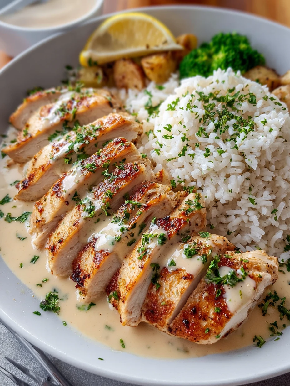 Creamy Lemon Garlic Chicken Bowls: A 30-Minute Weeknight Dinner