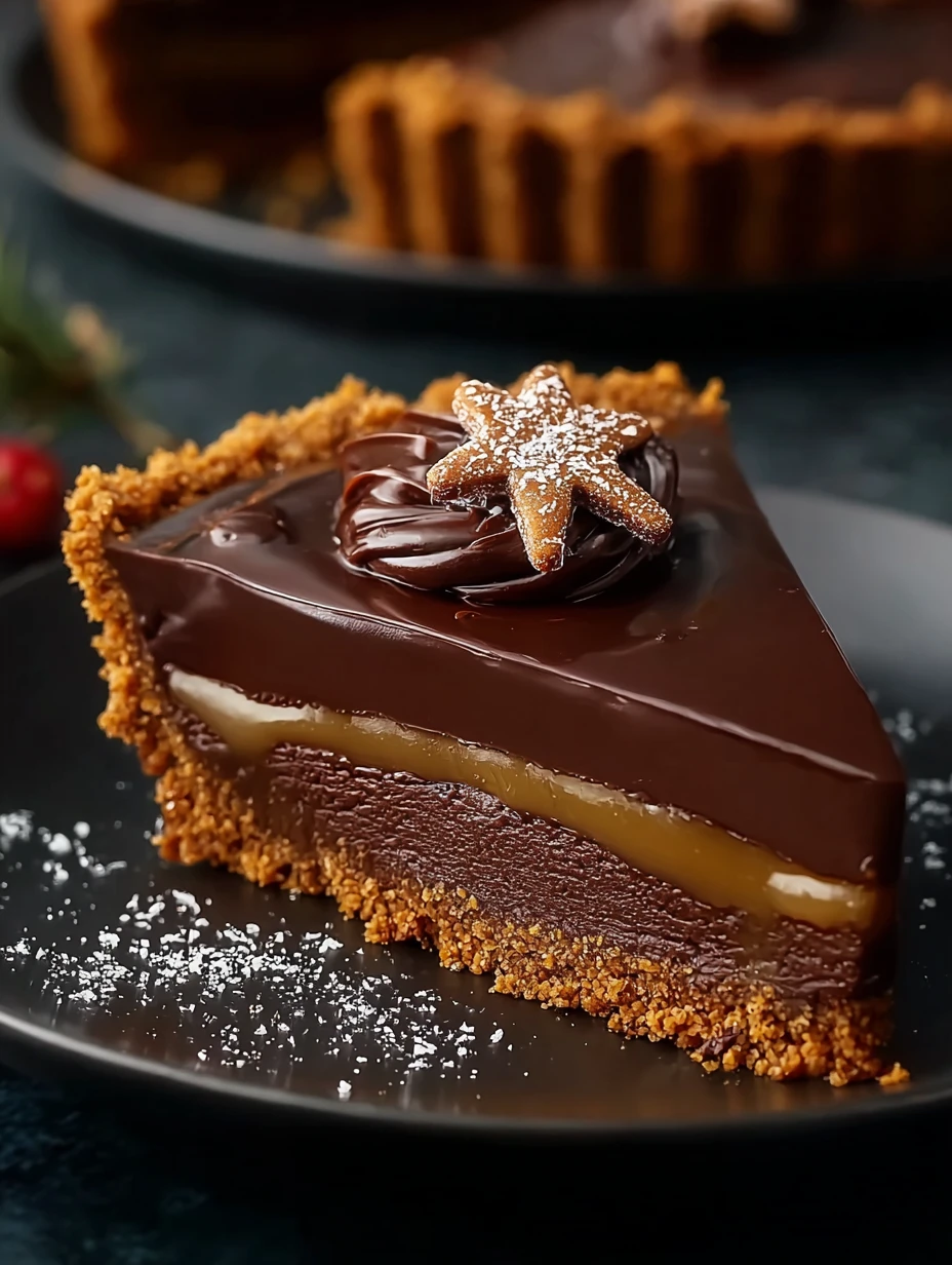 Decadent Gingerbread Chocolate Tart Recipe Rich Spicy Chocolate Tart Baking Tips Best Gingerbread Chocolate Tart Recipe Ho...