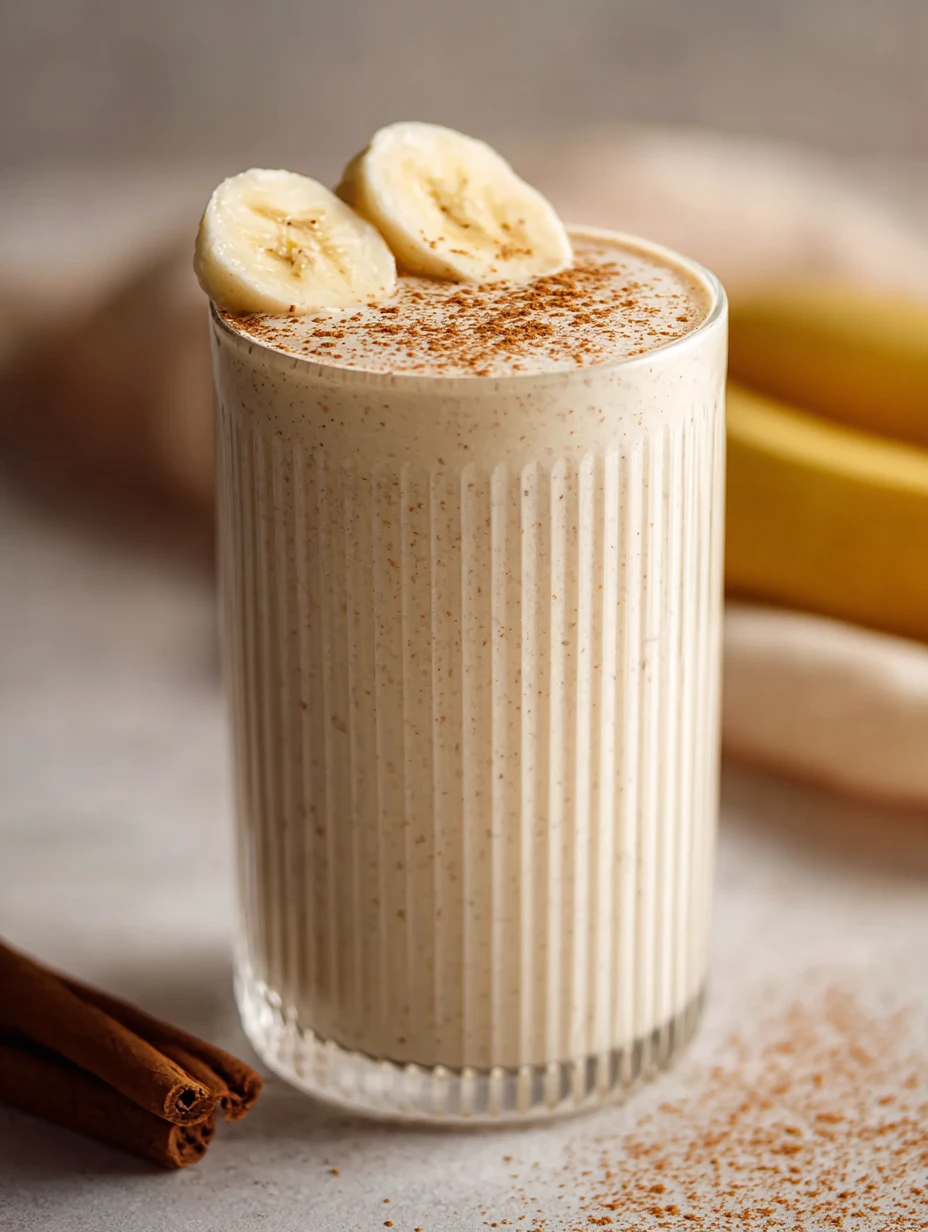 Dreamy Vanilla Cinnamon Banana Smoothie Bliss Recipe