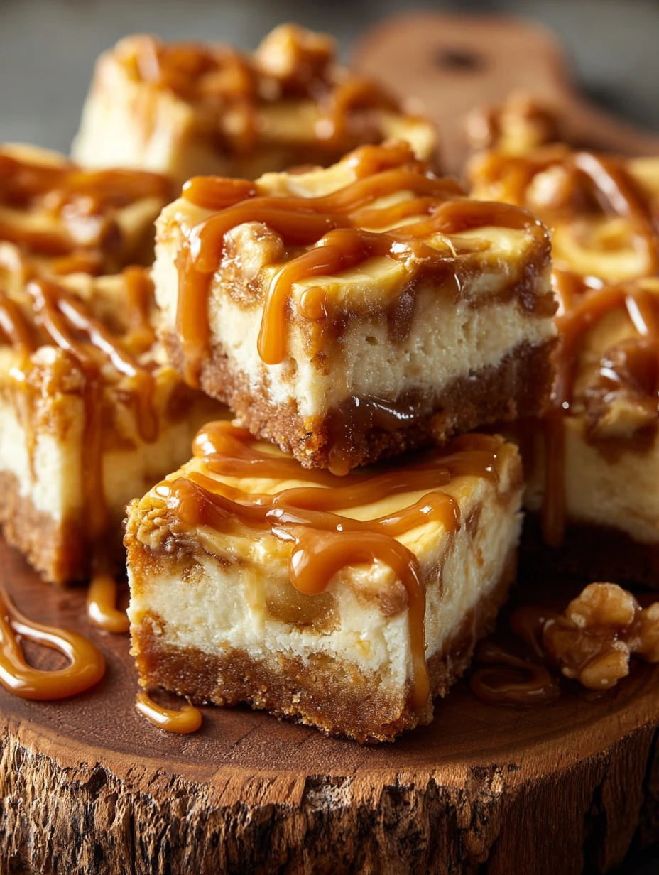 Master Caramel Apple Cheesecake Bars in 3 Simple Steps