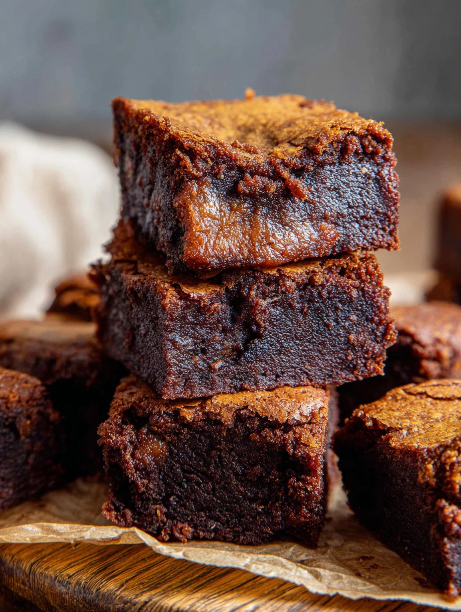Easy Vegan Pumpkin Brownies Recipe Gluten-free Vegan Pumpkin Brownies Homemade Vegan Pumpkin Brownie Recipe Best Vegan Pum...