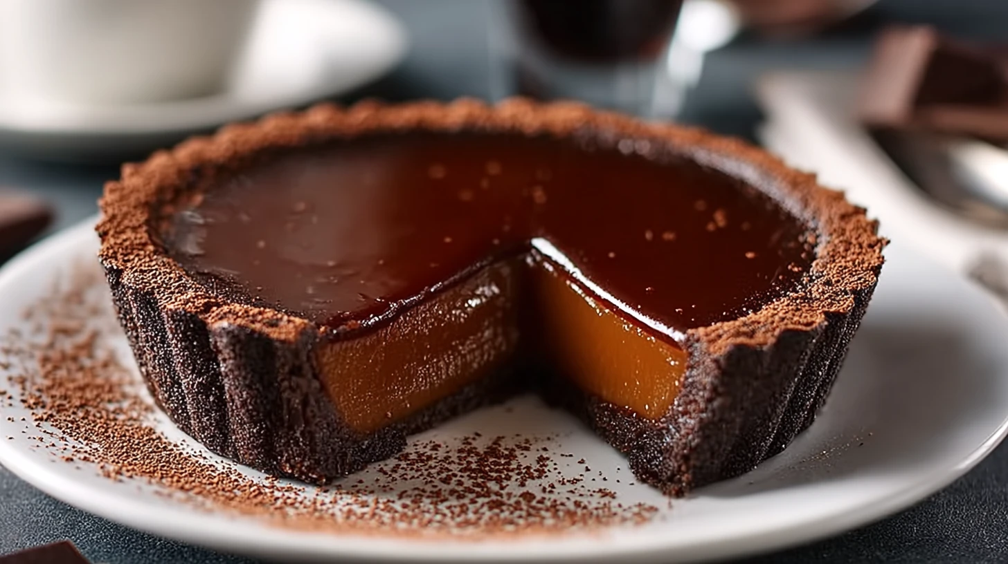 French Chocolate Flan