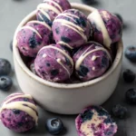 Dreamy Creamy Blueberry Cottage Cheese Overnight Oats!