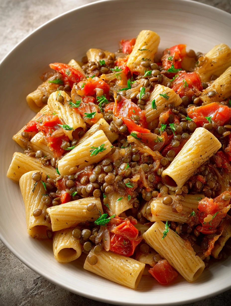 Delicious Pasta With Lentils: A Healthy, Hearty Recipe!