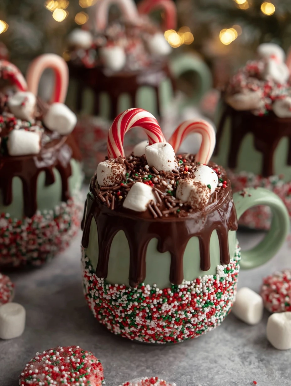 Homemade Christmas Hot Chocolate Cups DIY Christmas Chocolate Drink Recipes Easy Christmas Hot Cocoa Cups Make Your Own Ho...