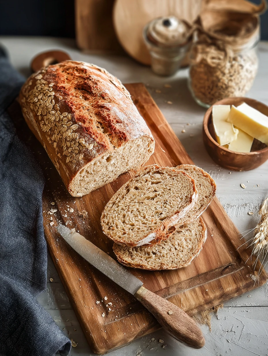 Homemade German Oat Bread Recipe Easy German Oat Bread Tutorial Healthy German Oat Bread Benefits Low-calorie German Oat B...