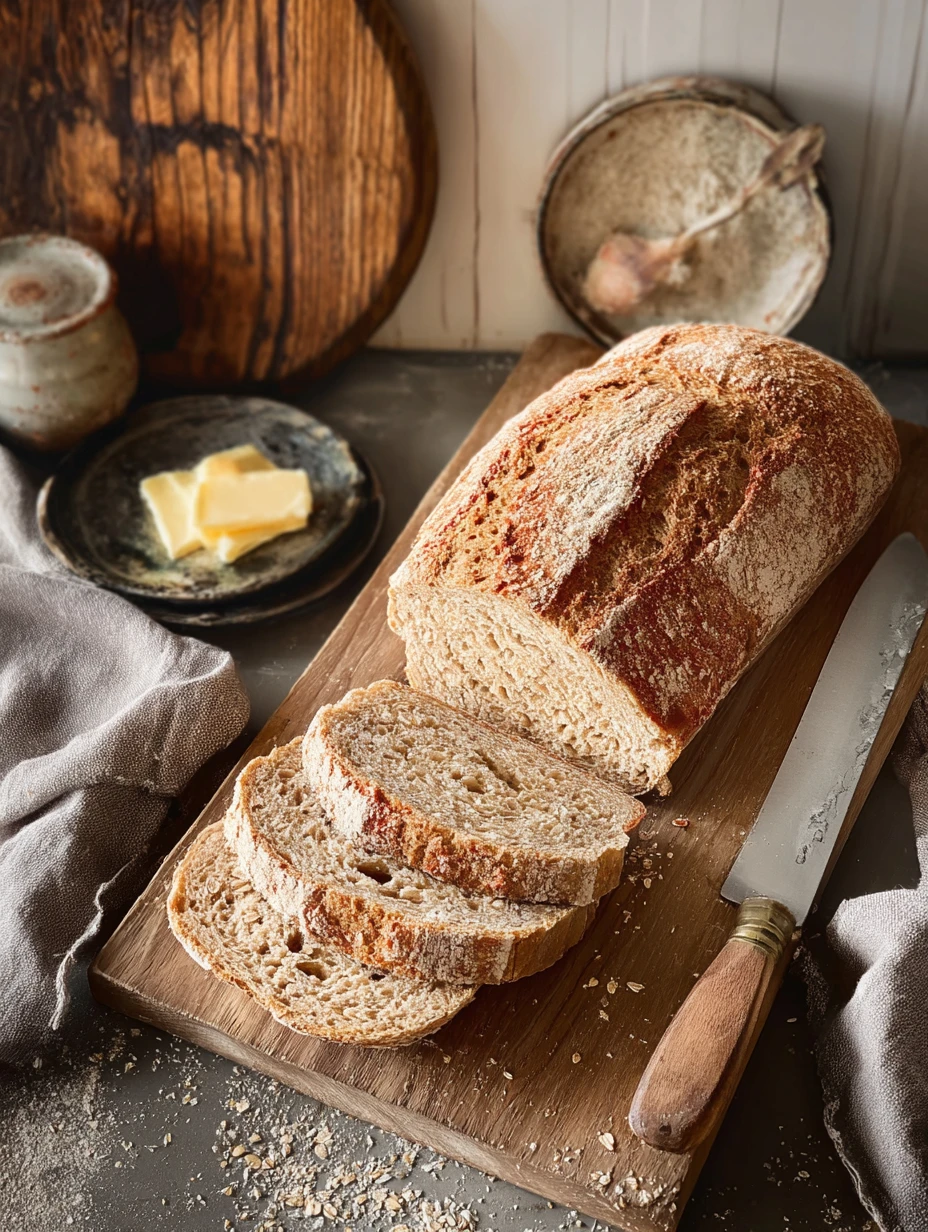 Homemade German Oat Bread Recipe Easy German Oat Bread Tutorial Healthy German Oat Bread Benefits Low-calorie German Oat B...