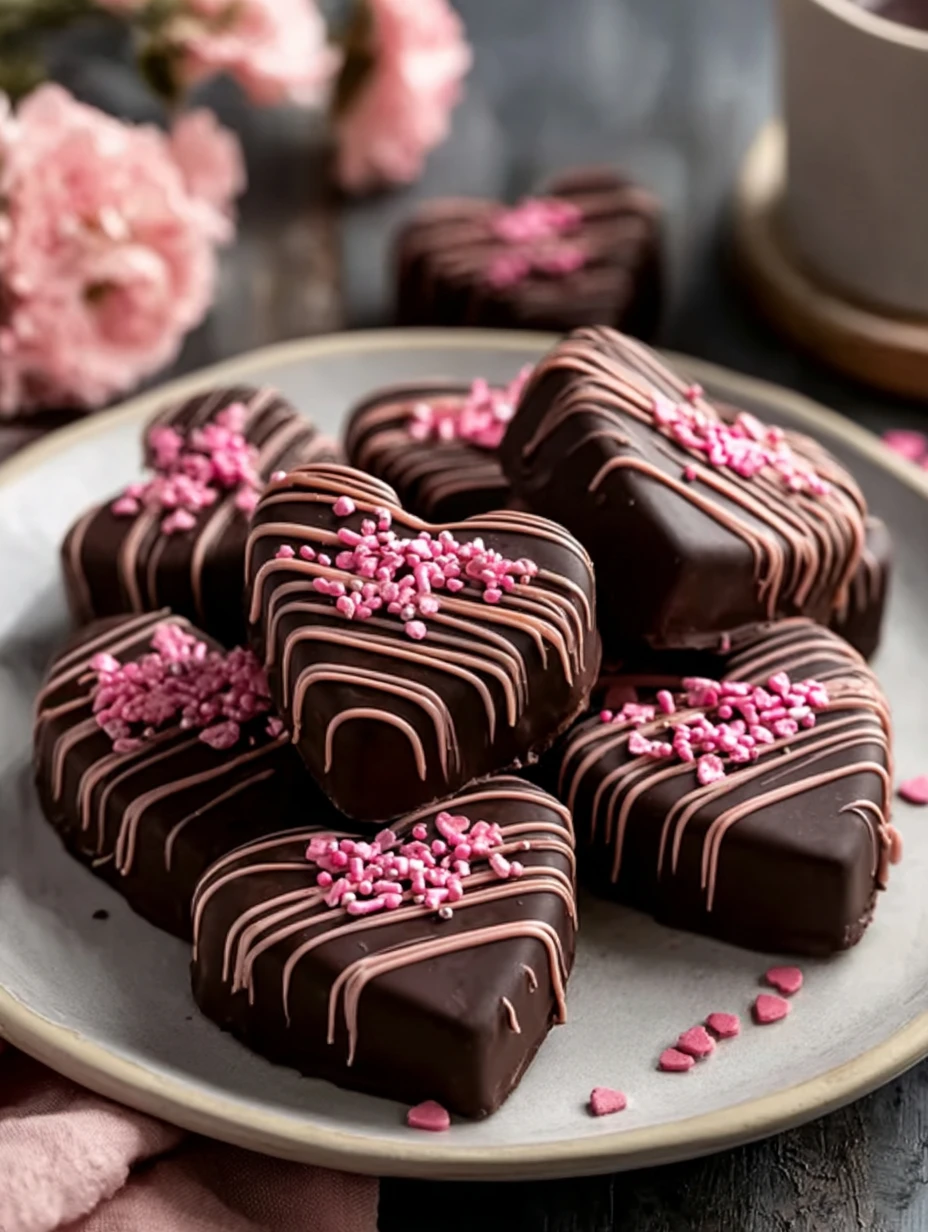 Homemade Reeses Hearts Recipe DIY Reeses Peanut Butter Hearts How To Make Reeses Hearts For Valentine's Day Easy Homemade ...