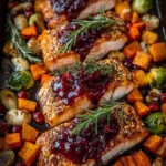 Easy Roasted Dorada with Basil & Veggies (One-Pan Mediterranean Recipe)