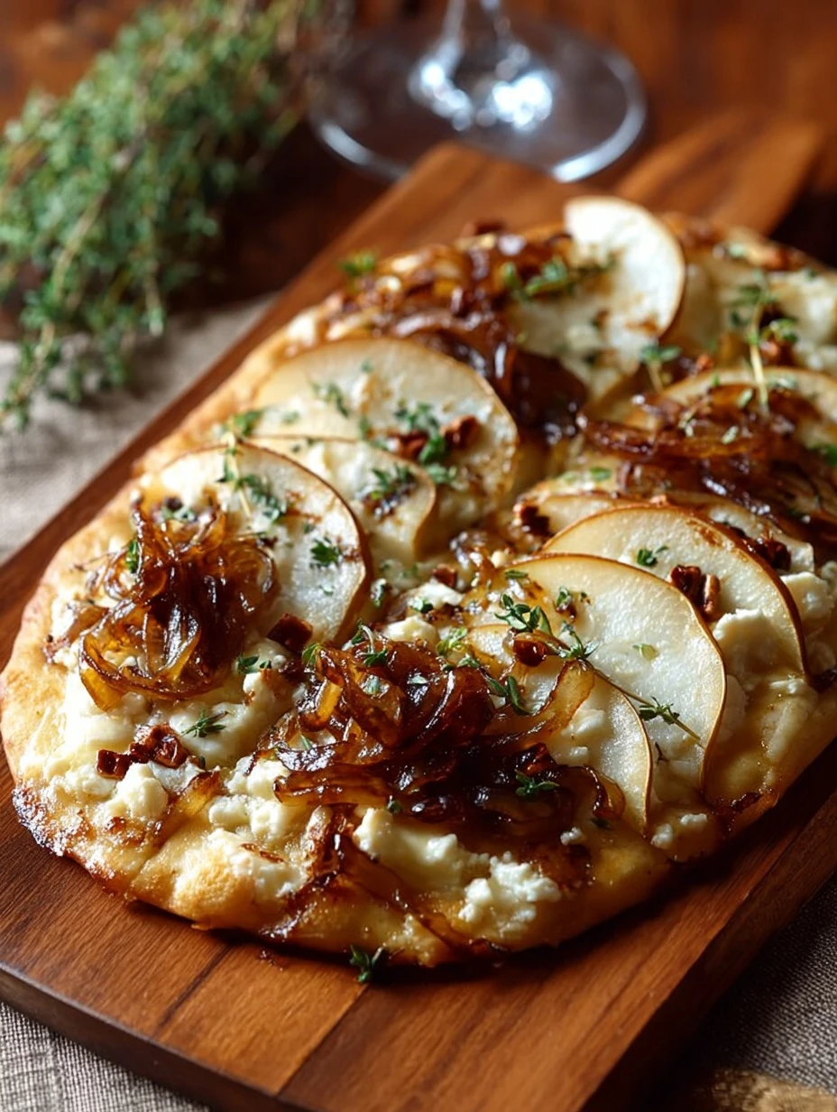 Maple Pecan Flatbread Recipe Caramelized Apple Brie Flatbread Gourmet Flatbread Recipes With Brie Easy Maple Pecan Flatbre...