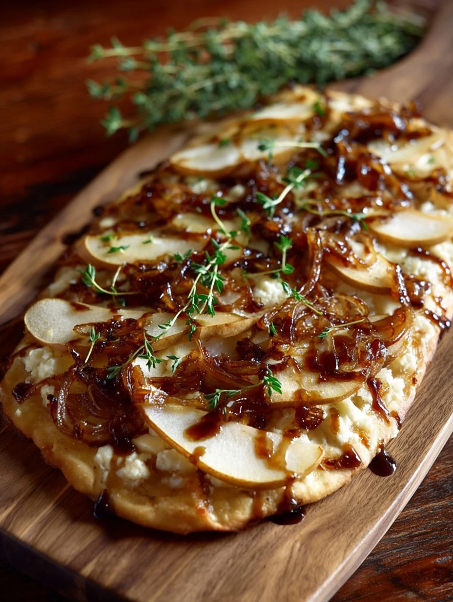 Maple Pecan Flatbread Recipe Caramelized Apple Brie Flatbread Gourmet Flatbread Recipes With Brie Easy Maple Pecan Flatbre...