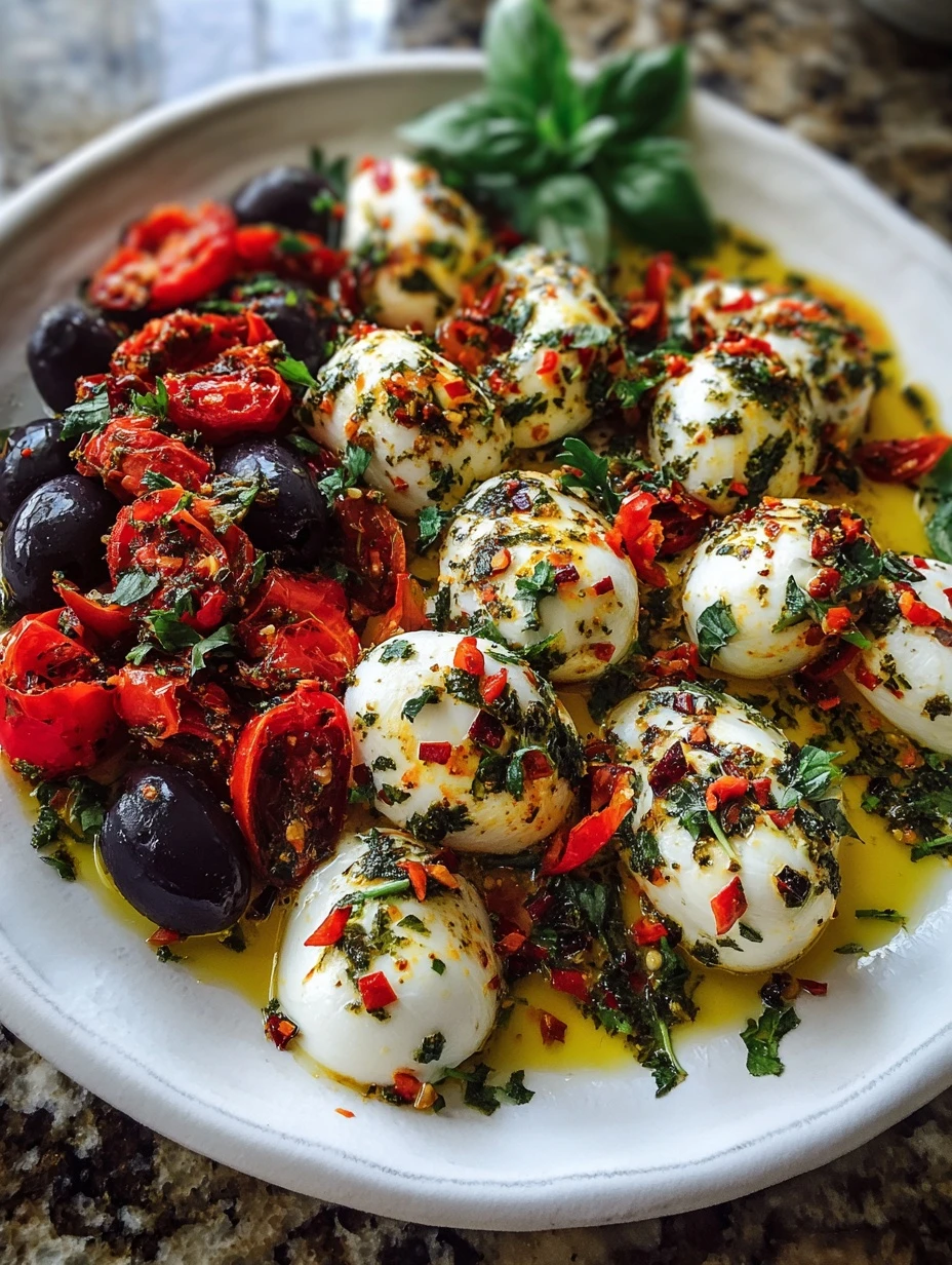 Mediterranean Antipasto Recipe Ideas Homemade Lemon-herb Mozzarella Tutorial Easy Olives And Cheese Antipasto How To Make ...