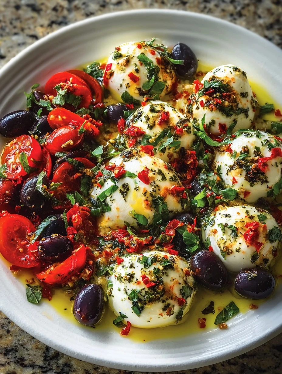 Mediterranean Antipasto Recipe Ideas Homemade Lemon-herb Mozzarella Tutorial Easy Olives And Cheese Antipasto How To Make ...