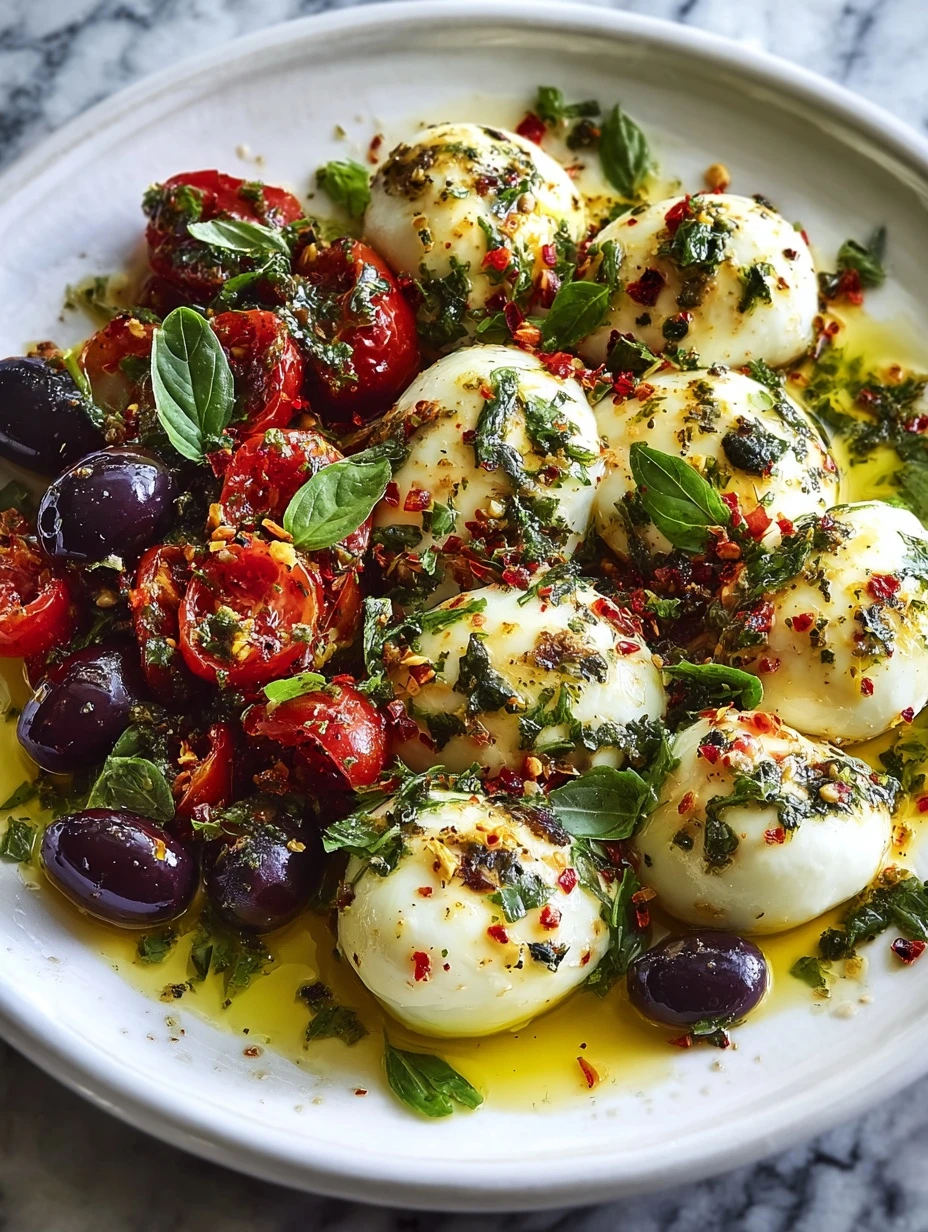 Mediterranean Antipasto Recipe Ideas Homemade Lemon-herb Mozzarella Tutorial Easy Olives And Cheese Antipasto How To Make ...