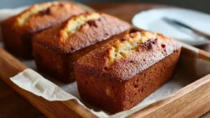 Mini Banana Bread Loaves