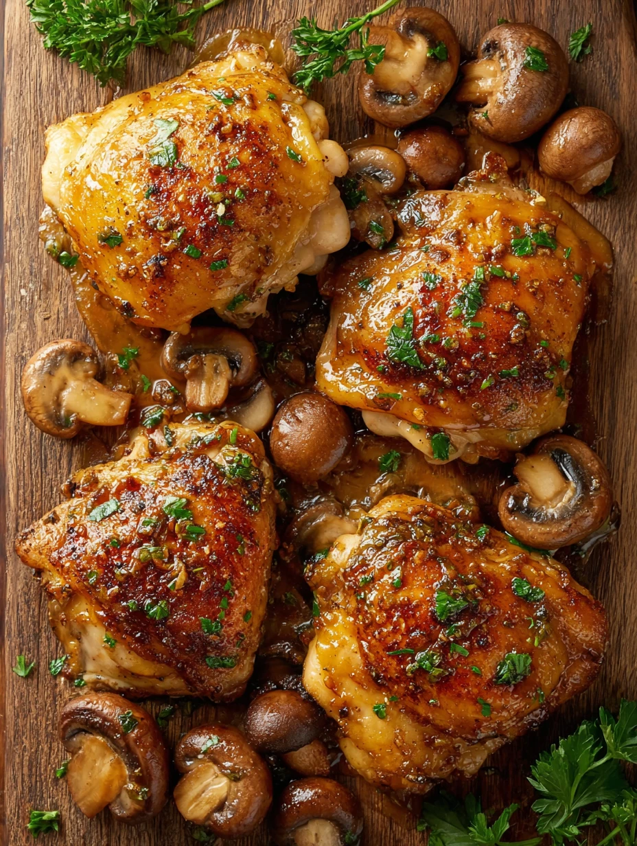 30-Minute Mushroom Chicken: Quick & Tasty!