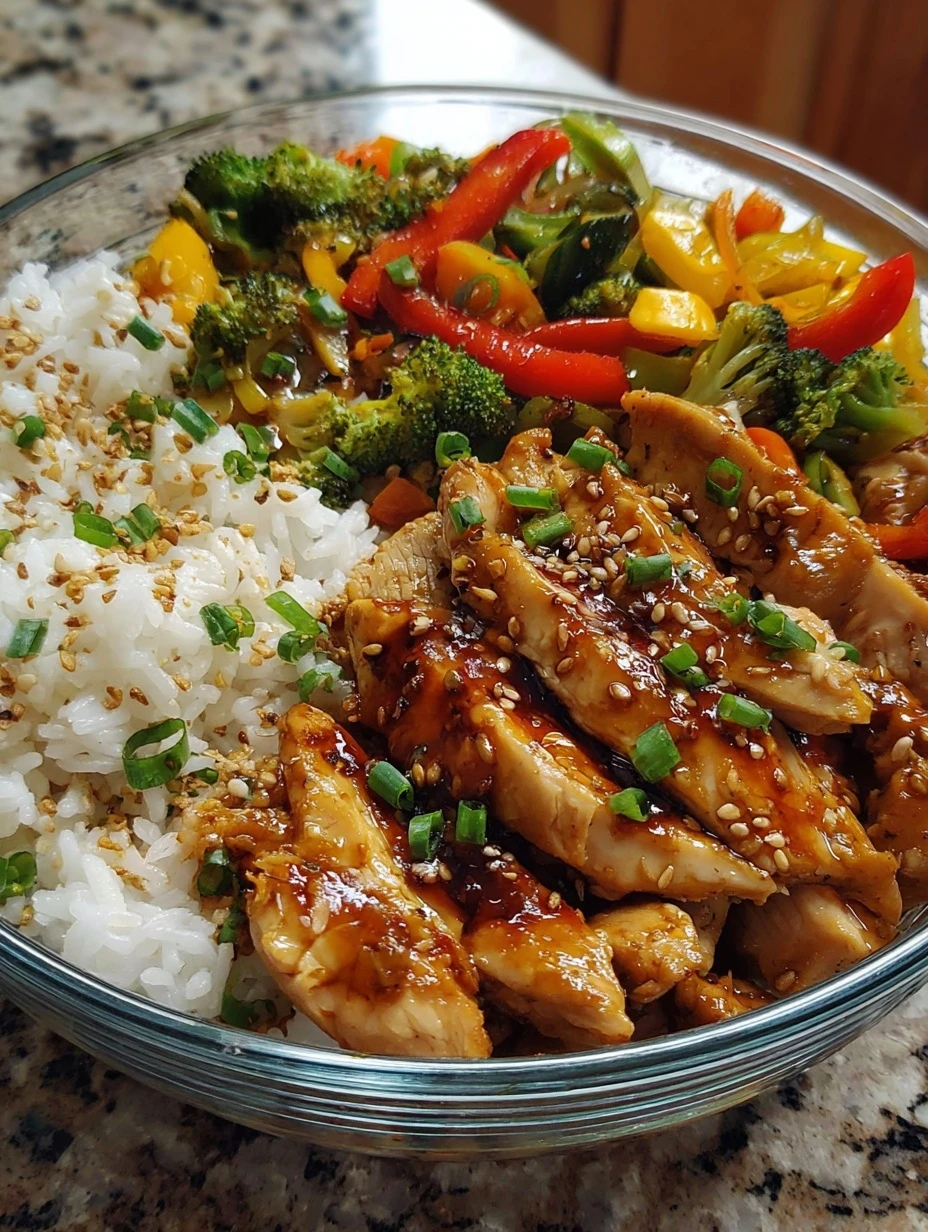 Ultimate Teriyaki Chicken Rice Bowl Recipe Easy Teriyaki Chicken Rice Bowl Homemade Teriyaki Chicken Bowl Best Vegetables ...