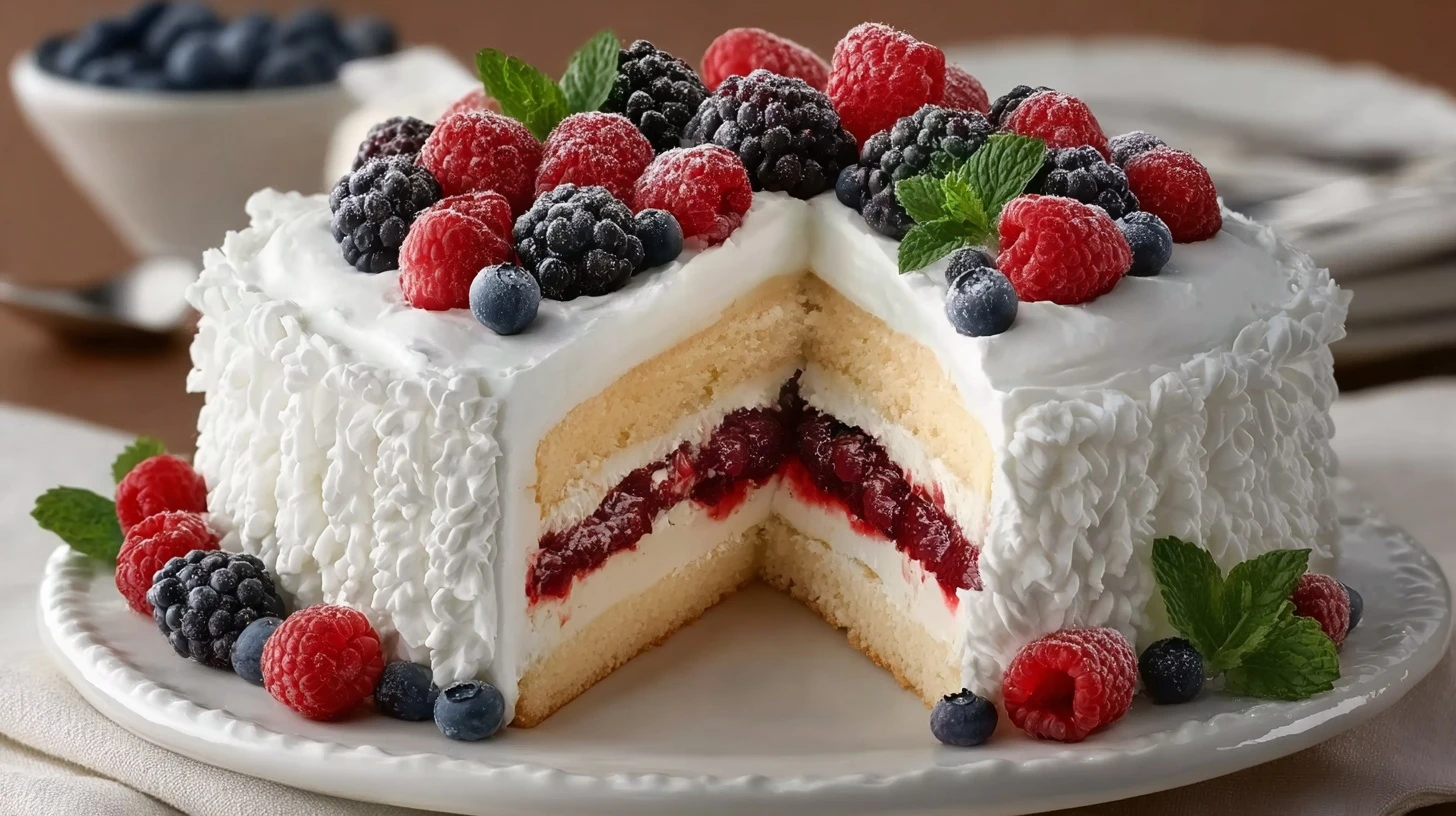 Berry Chantilly Cake
