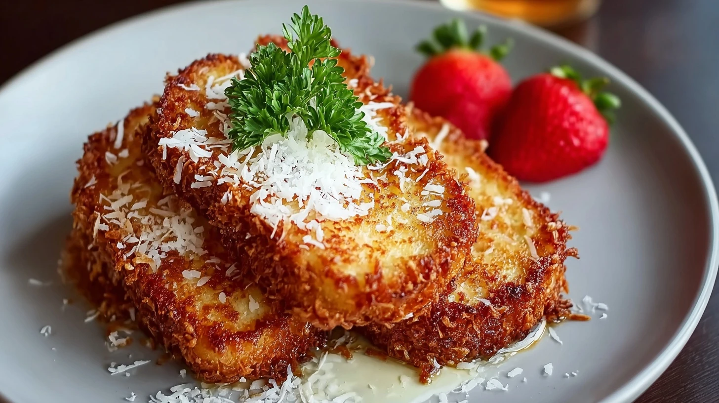 Coconut Crusted French Toast