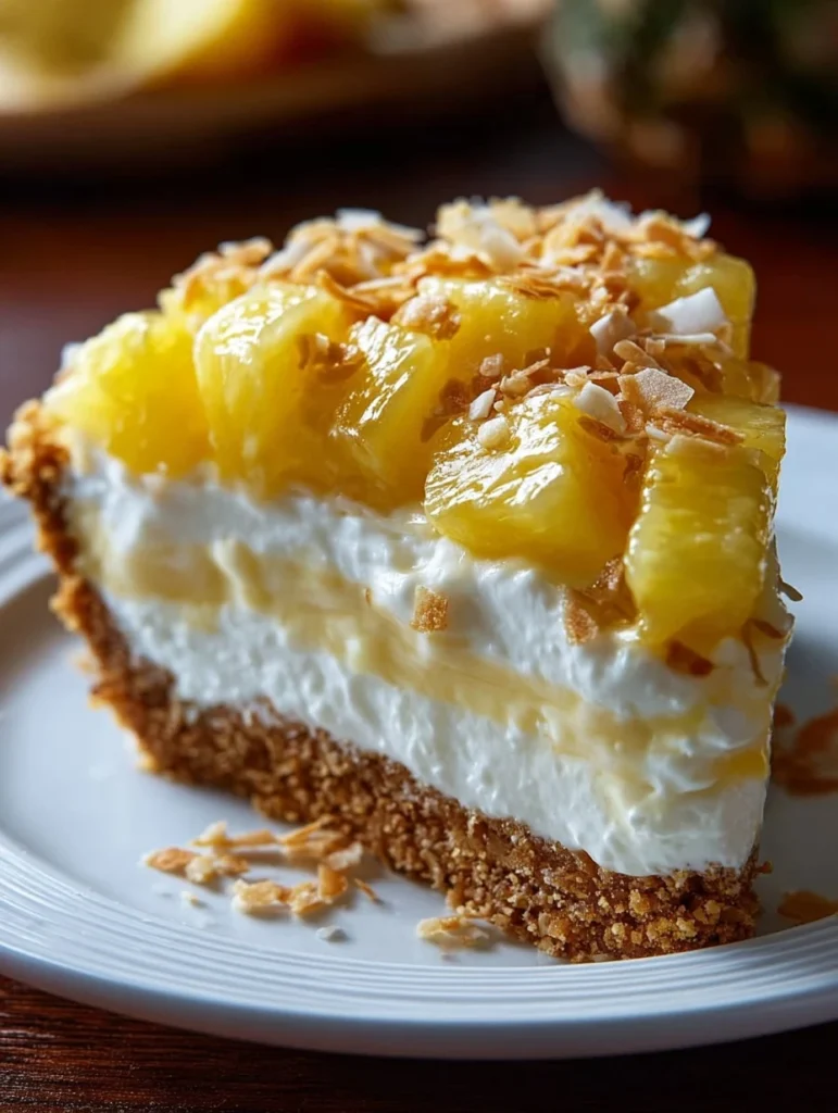 Creamy Pineapple Cheesecake Delight Recipe