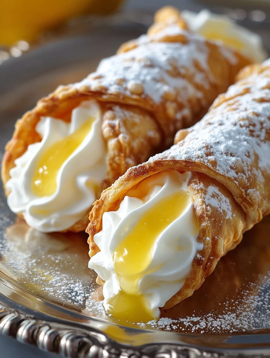 Crispy Citrus Cream Cannoli Recipe