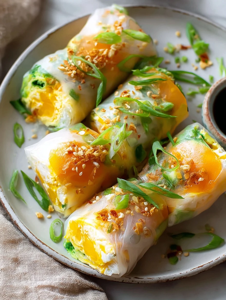 Crispy Rice Paper Egg Wraps Youll Crave Every