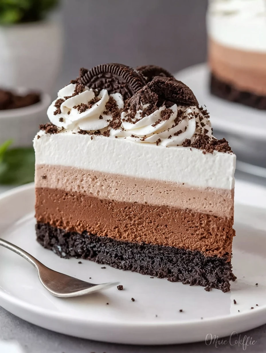 Nobake Oreo Mousse Cake Pure Bliss