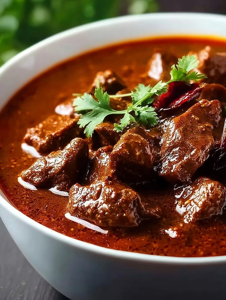 Fiery Spicy Beef Curry Recipe