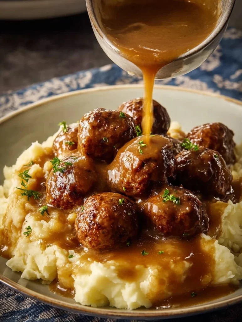 Homestyle Meatballs Comfort Gravy