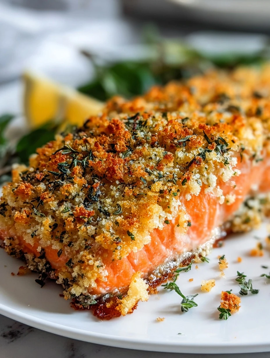 Irresistible Parmesan Crusted Baked Salmon Just Minutes
